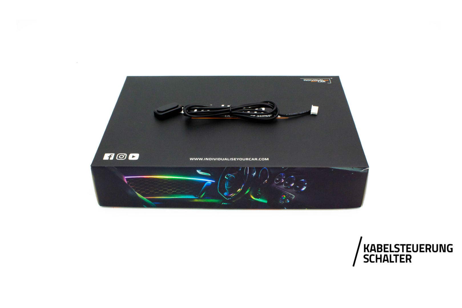 ambitrim® Digital PRO RGB RGBIC FULL LED Ambientebeleuchtung Sets Ambiente Lichtleiste